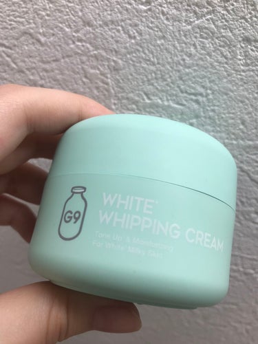 WHITE WHIPPING CREAM(ウユクリーム) ミントグリーン/G9SKIN/化粧下地を使ったクチコミ（2枚目）
