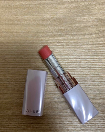 なめらか質感ひと塗りルージュ/AUBE/口紅を使ったクチコミ(1枚目)