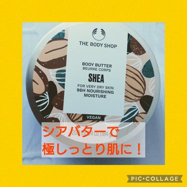 ボディバター シア/THE BODY SHOP/ボディクリームを使ったクチコミ（1枚目）