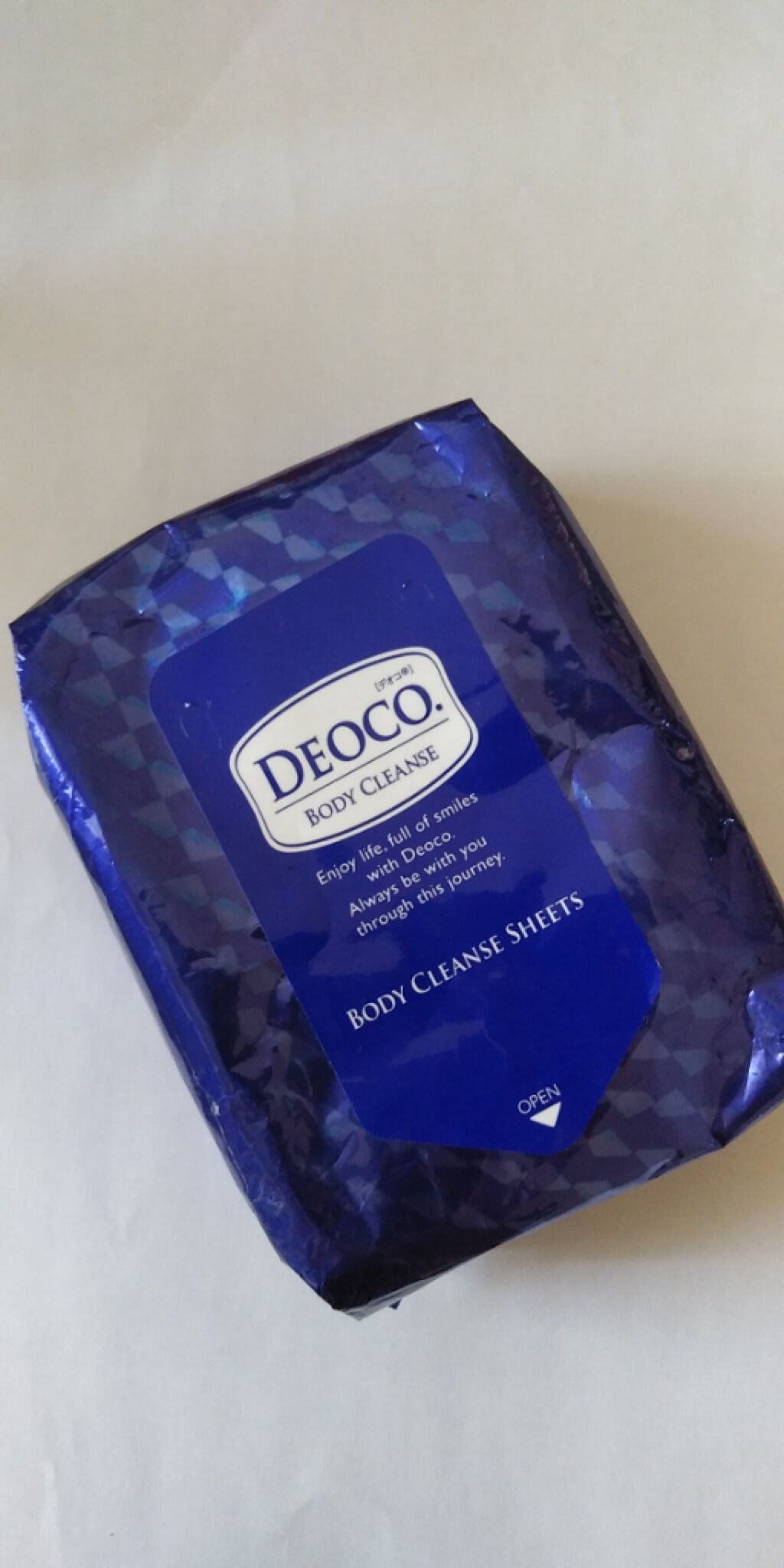 ボディクレンズシート/DEOCO(デオコ)/ボディシートを使ったクチコミ(1枚目)