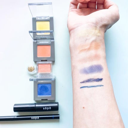 アリュールド シングル アイシャドウ/DAZZSHOP/単色アイシャドウを使ったクチコミ(5枚目)