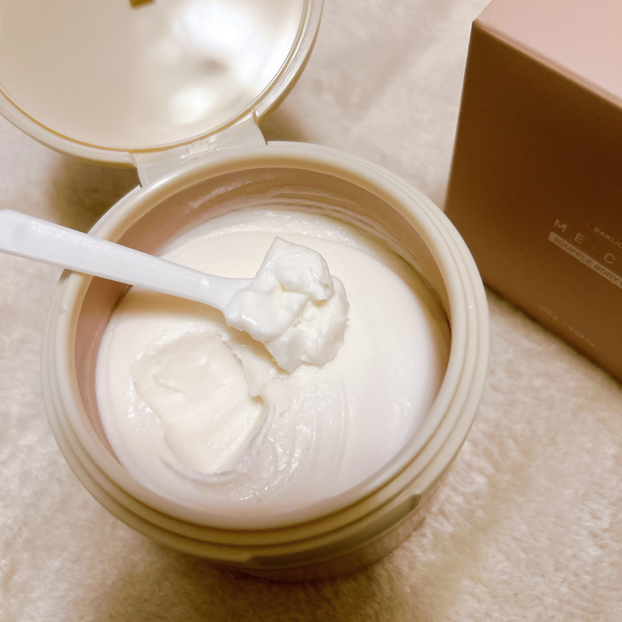 バクチオールスフレボディクリーム/MECHAI/ボディクリームを使ったクチコミ（3枚目）