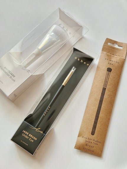 okhee 白玉ファンデーションブラシ/SOOA DOR/メイクブラシを使ったクチコミ(6枚目)