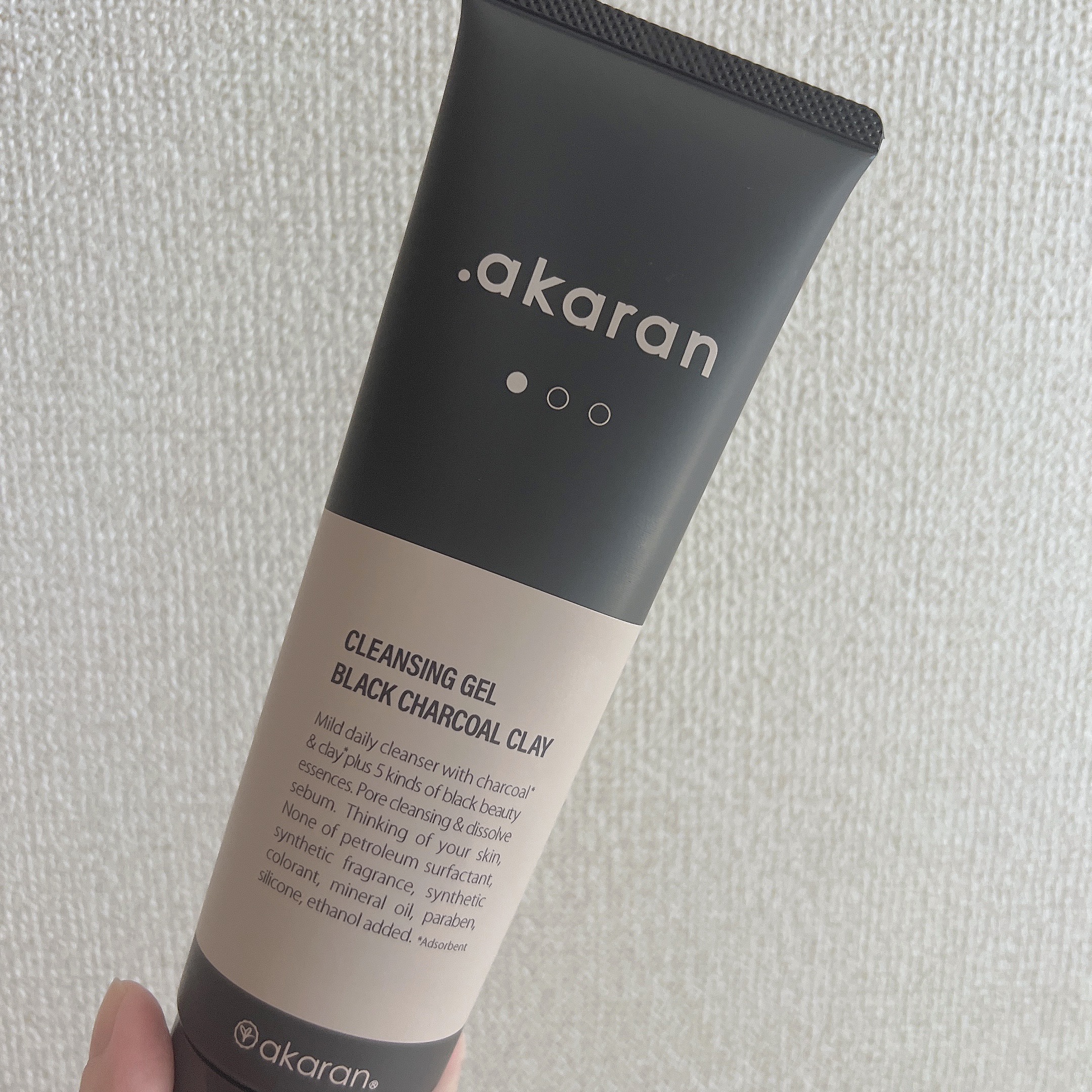 ブラックジェルクレンジング/.akaran/クレンジングジェルを使ったクチコミ（1枚目）