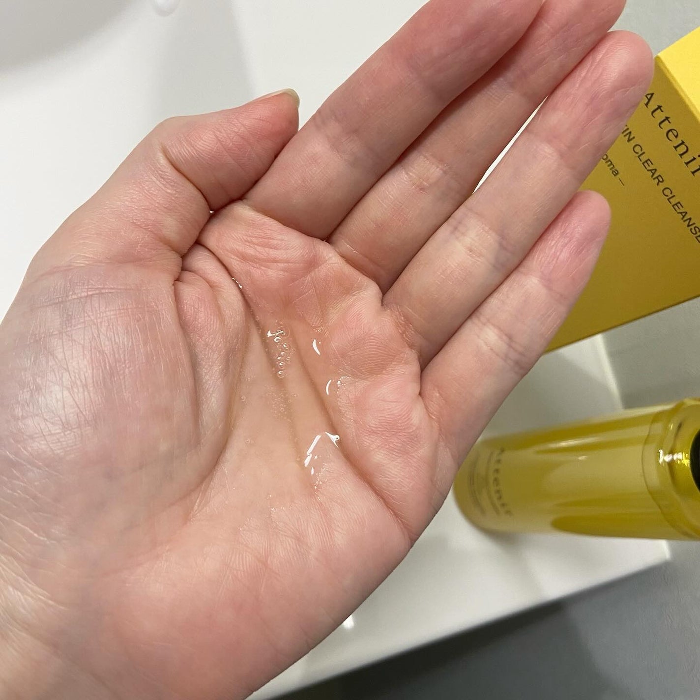 スキンクリア クレンズ オイル <アロマタイプ>/アテニア/オイルクレンジングを使ったクチコミ(2枚目)