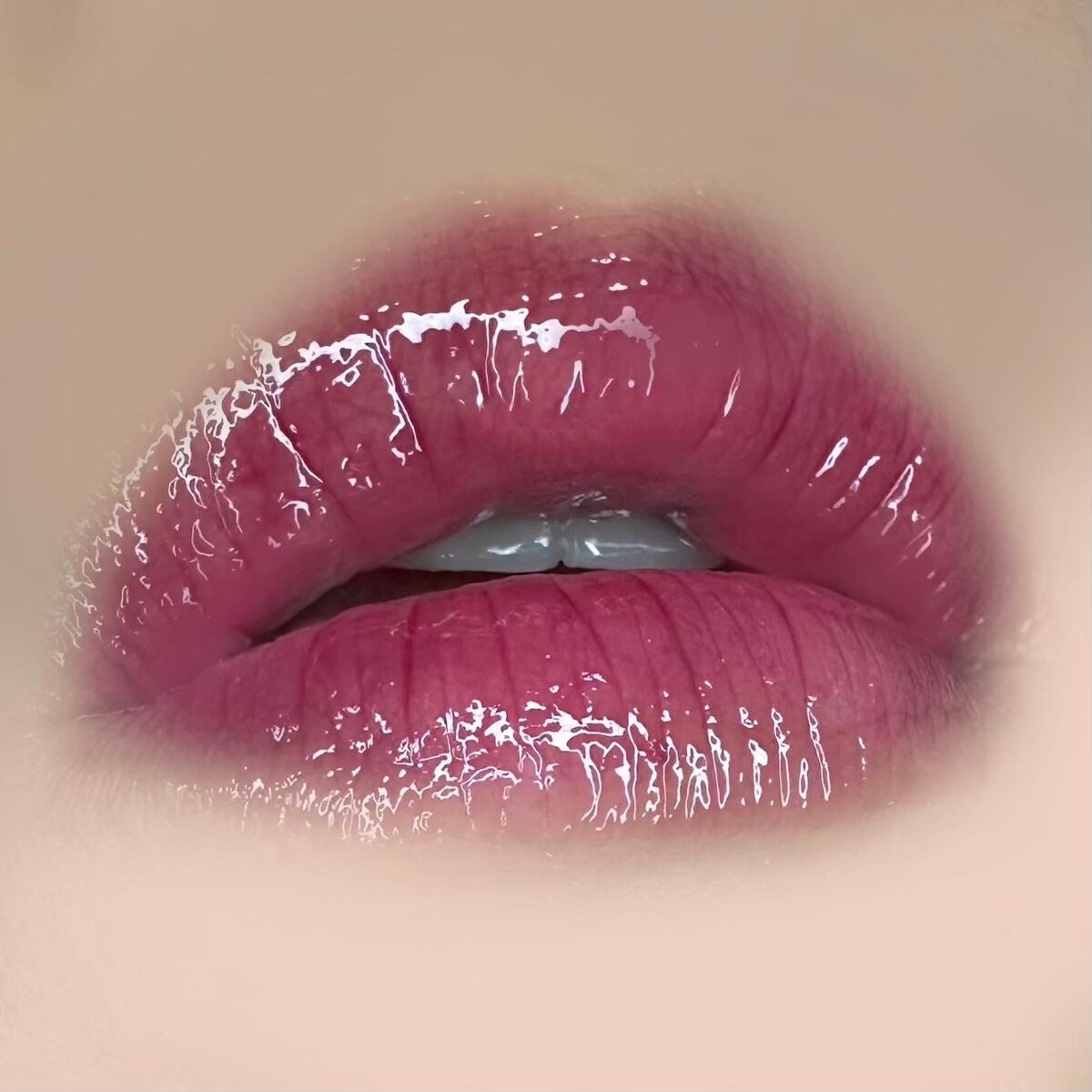 エレガンス ブリリアント ルージュ ビジュー 07/Elégance/リップグロスを使ったクチコミ（2枚目）