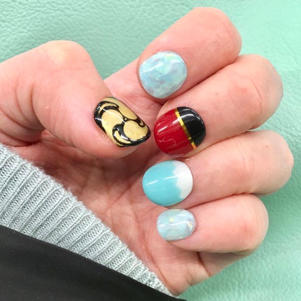 ジェルネイル(ライト対応)/セリア/ジェルネイルを使ったクチコミ(1枚目)