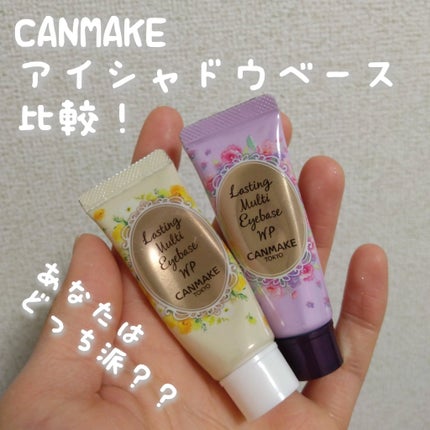 ラスティングマルチアイベース WP/キャンメイク/アイシャドウベースを使ったクチコミ(1枚目)