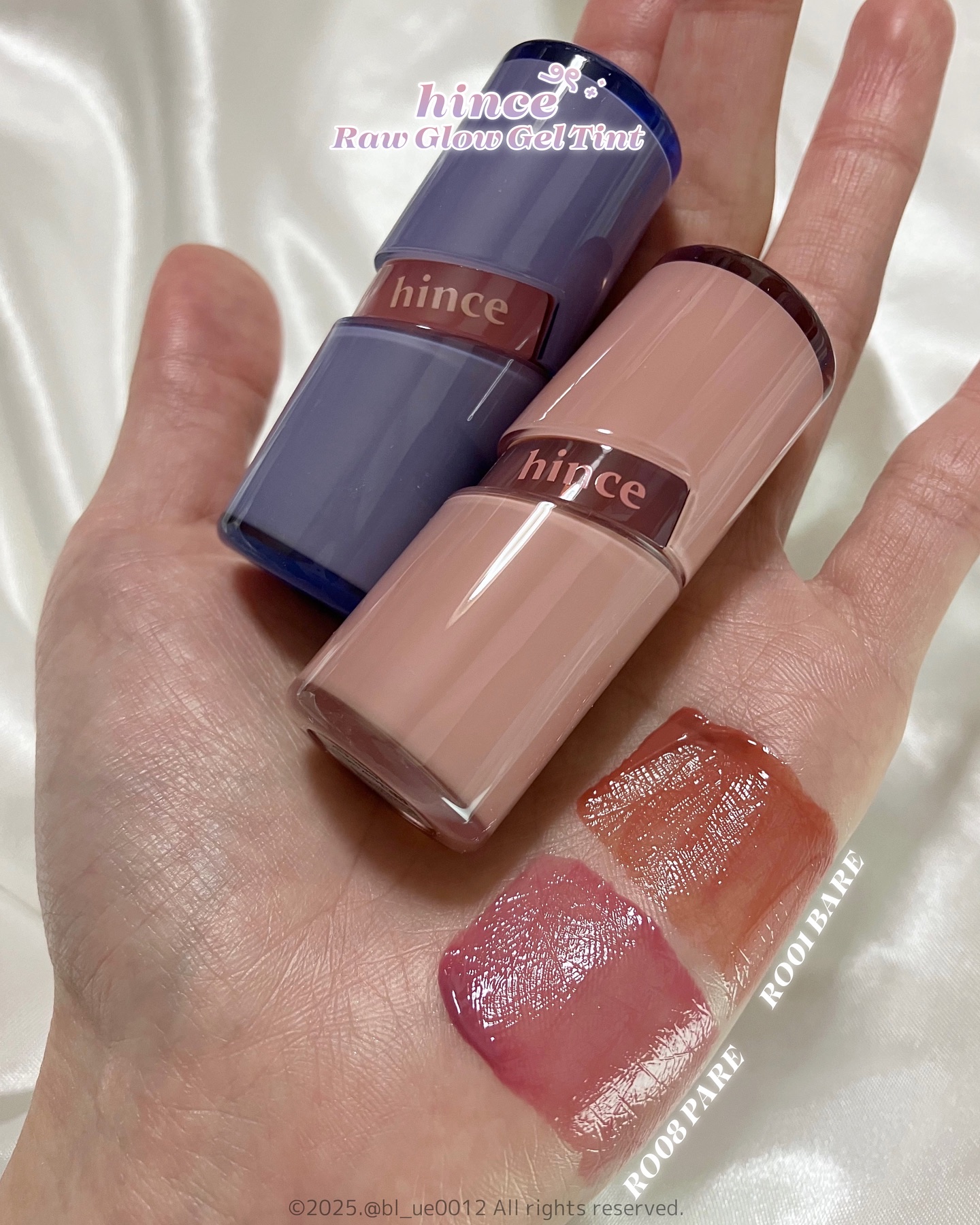 ロウグロウジェルティント/hince/リップティントを使ったクチコミ（3枚目）