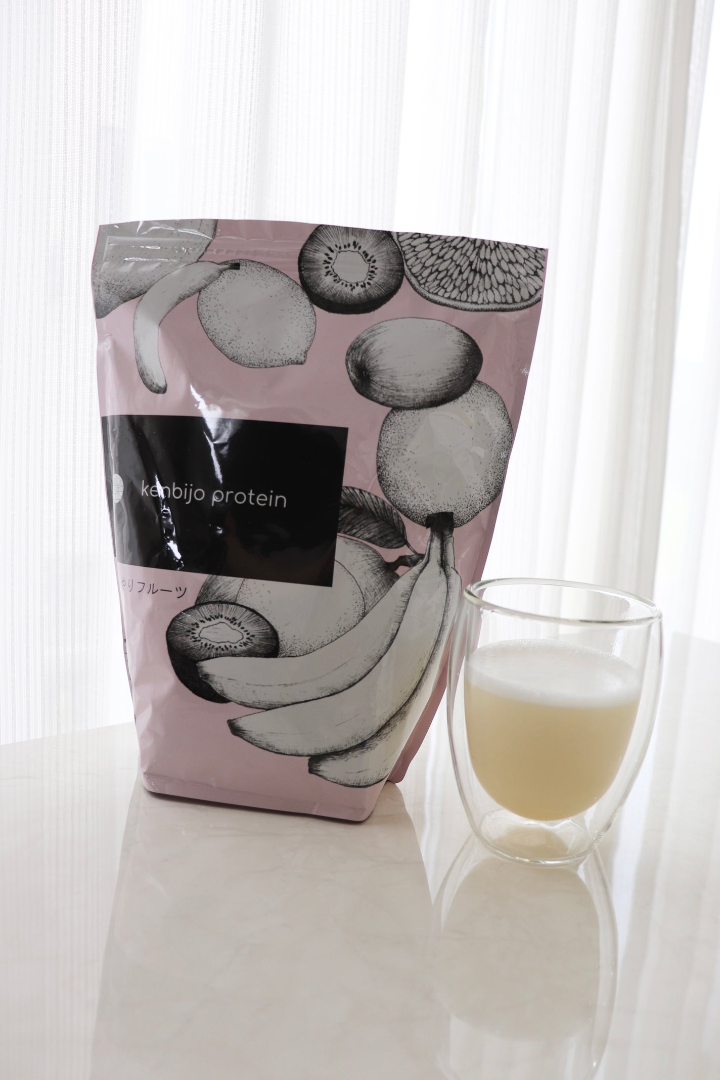 kenbijo protein あわだちバニラ/kenbijo/ホエイプロテインを使ったクチコミ(1枚目)