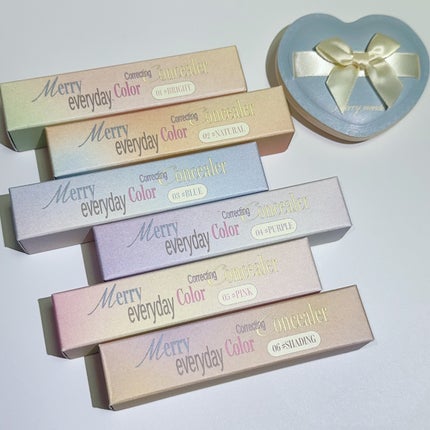 メリーエブリデイカラーコレクティングコンシーラー/Merrymonde/リキッドコンシーラーを使ったクチコミ(6枚目)