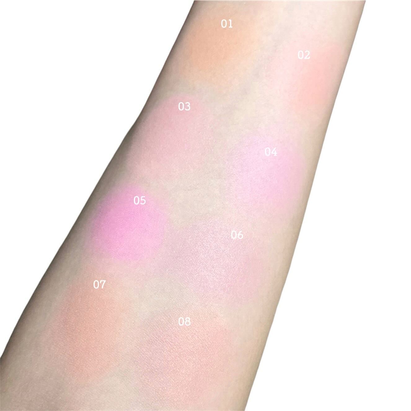 ティンテッドミルククリームブラッシュ /HOLIKA HOLIKA/ジェル・クリームチークを使ったクチコミ（3枚目）