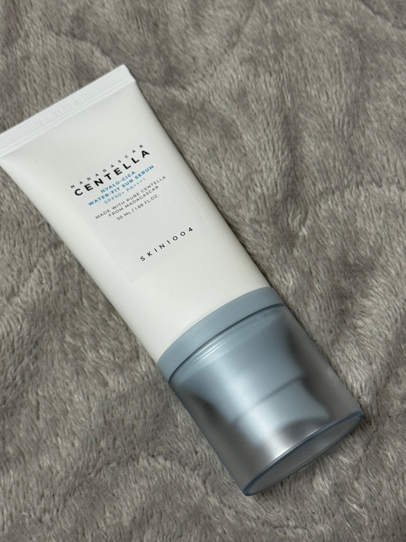 ヒアルーシカ ウォーターフィット サンセラム/SKIN1004/日焼け止めローションを使ったクチコミ(1枚目)