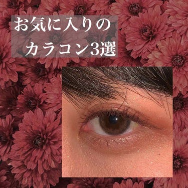 最近のお気に入りカラコンです！！
参考にしてくれたら嬉しいです🥺
アイテープ勢なので見にくかったらすみません🙇‍♀️



①アイクローゼット クリアベージュ (1month)

私の普段つけてるカラコ