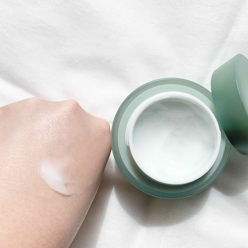 ピュアアルテミシア カーミングウォータークリーム/HANYUL(ハンユル)/フェイスクリームを使ったクチコミ（3枚目）