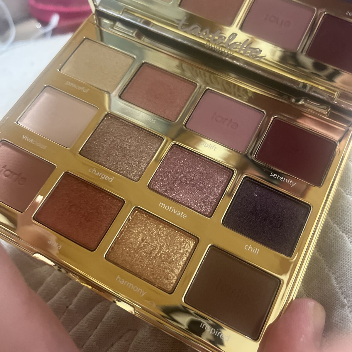 タルトレット Ｅ  アマゾニアンクレイ パレット/tarte/アイシャドウパレットを使ったクチコミ（1枚目）