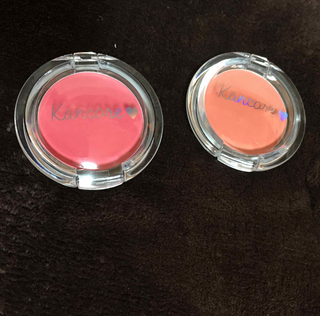 カンコレ クリームチーク/DAISO/ジェル・クリームチークを使ったクチコミ（1枚目）