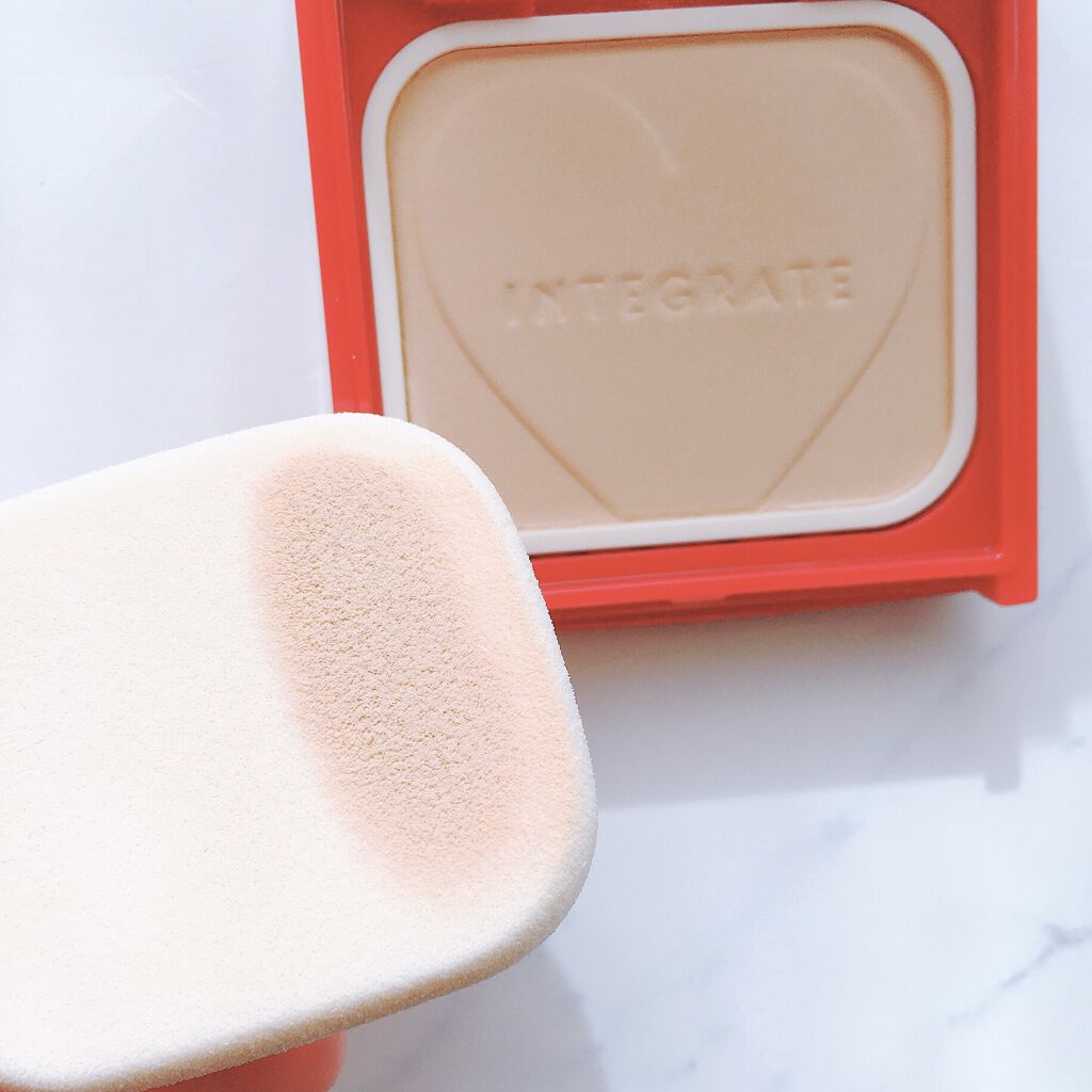 プロフィニッシュファンデーション/インテグレート/パウダーファンデーションを使ったクチコミ（3枚目）