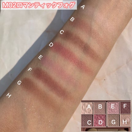 プティパレットアイズ(マットタイプ)/キャンメイク/パウダーアイシャドウを使ったクチコミ(4枚目)