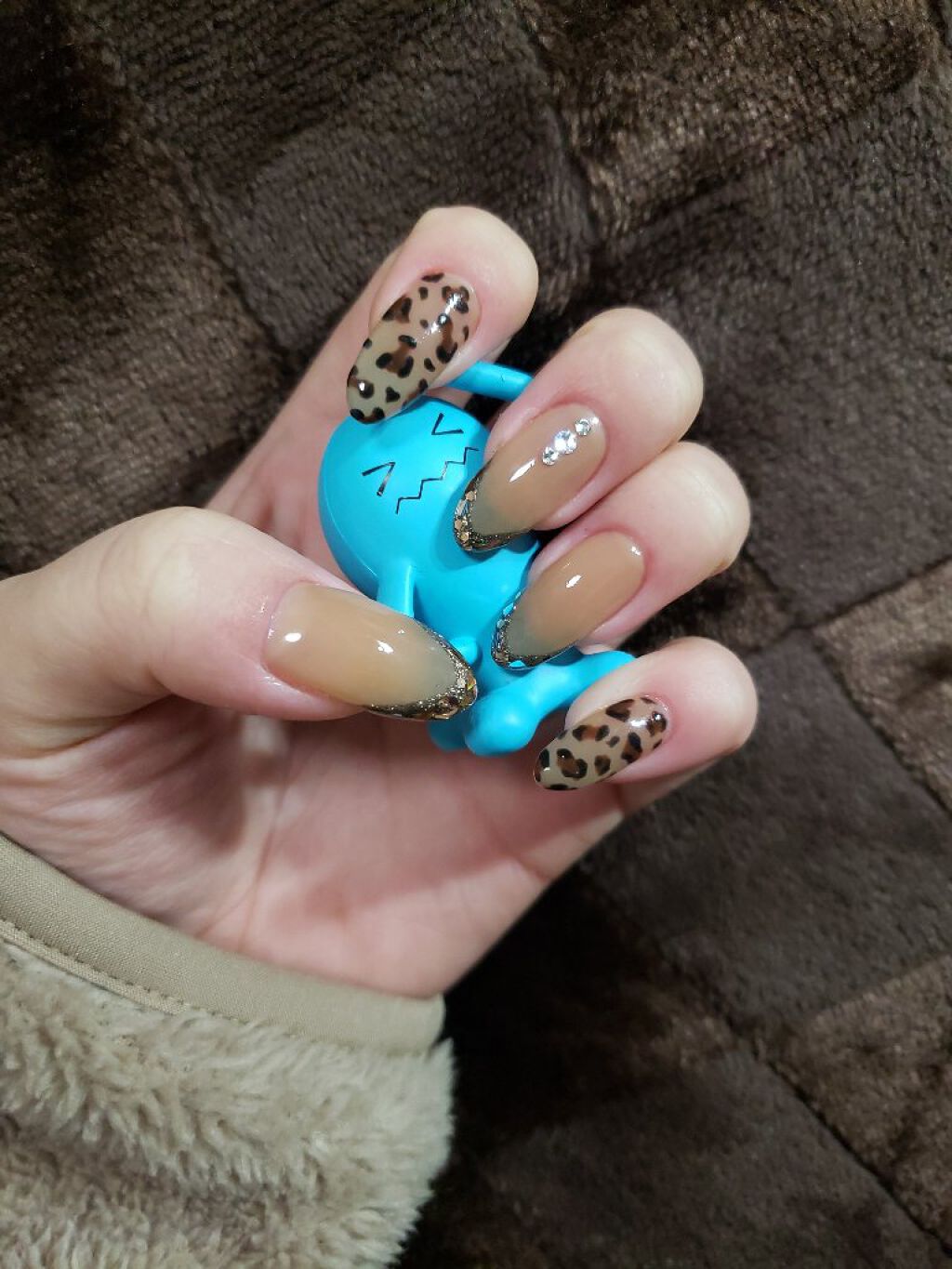 プチプライス  カラージェル C-109 ミルクラテ/Petit Price/ジェルネイルを使ったクチコミ（2枚目）