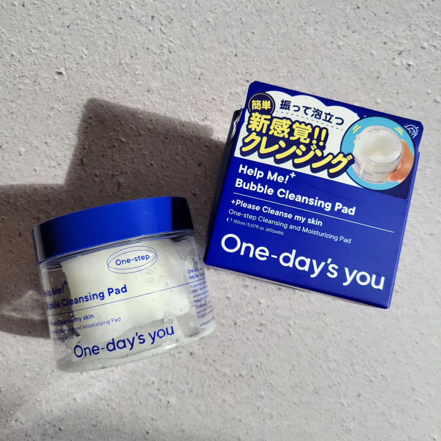 バブルクレンジングパッド/One-day's you/クレンジングシートを使ったクチコミ（1枚目）