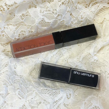 ルージュ アンリミテッド ラッカーシャイン/shu uemura/口紅を使ったクチコミ(1枚目)