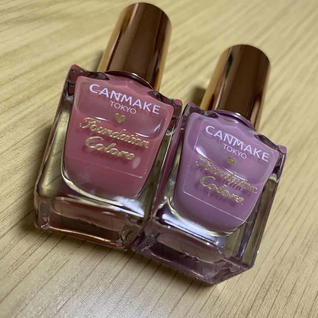 ファンデーションカラーズ/キャンメイク/マニキュアを使ったクチコミ（1枚目）