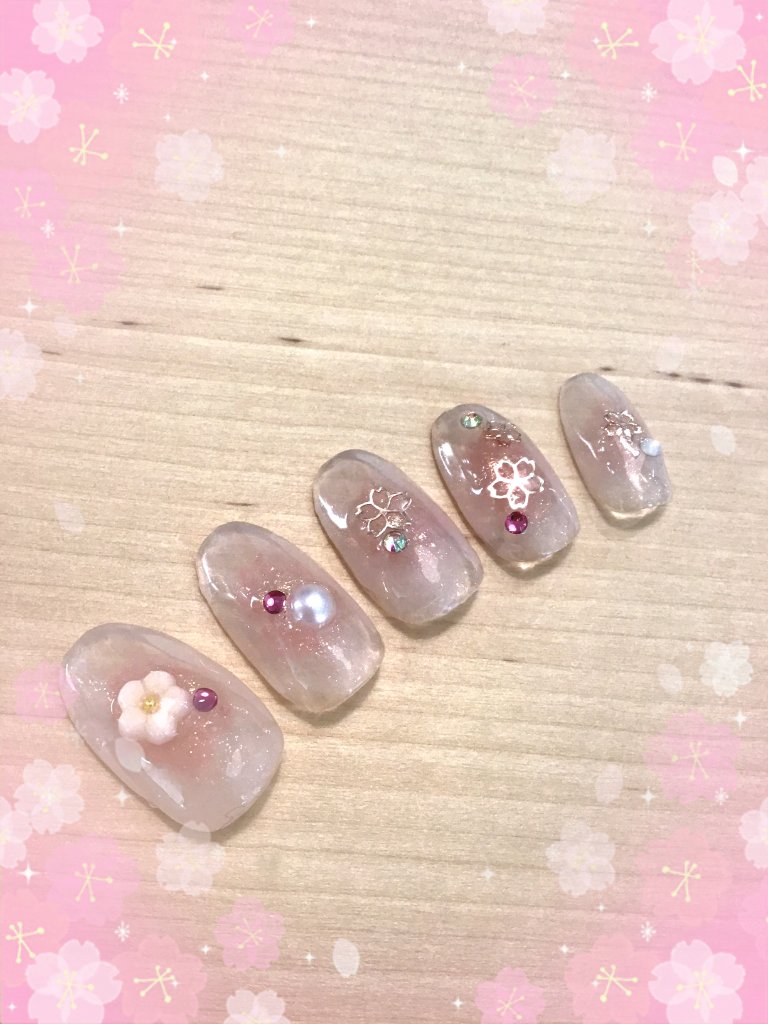 ジェルネイル（ライト対応）/セリア/ジェルネイルを使ったクチコミ（1枚目）