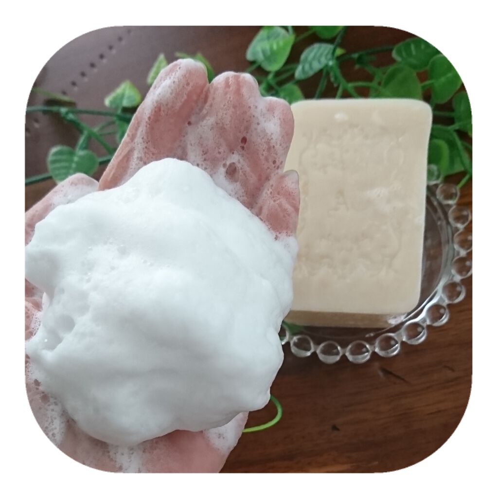 薔薇はちみつ石鹸/麗凍化粧品/洗顔石鹸を使ったクチコミ(1枚目)