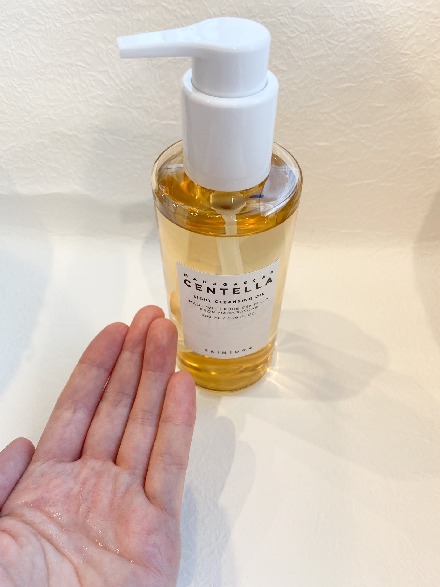 センテラ ライトクレンジングオイル/SKIN1004/オイルクレンジングを使ったクチコミ(1枚目)