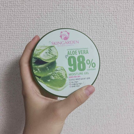 アロエベラ98% モイスチャージェル/スキンガーデン/フェイスクリームを使ったクチコミ(1枚目)