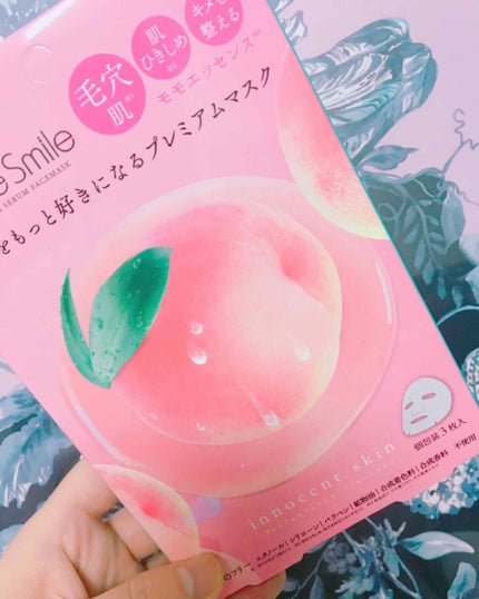 プレミアムセラムマスク ボックス イノセントスキン モモ/Pure Smile/シートマスク・パックを使ったクチコミ(1枚目)