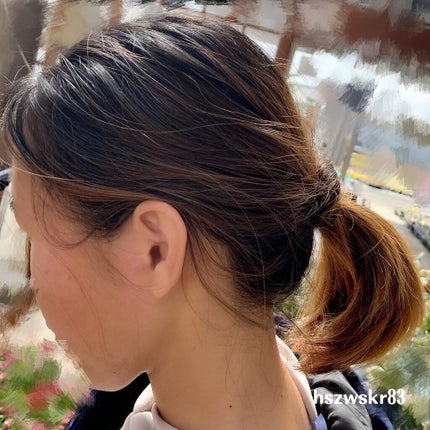 星沢咲花(さくら)🌸🧸 on LIPS 「【くるリンパだけで出来る!簡単ヘアアレンジ✿︎】久しぶりにヘア..」(4枚目)