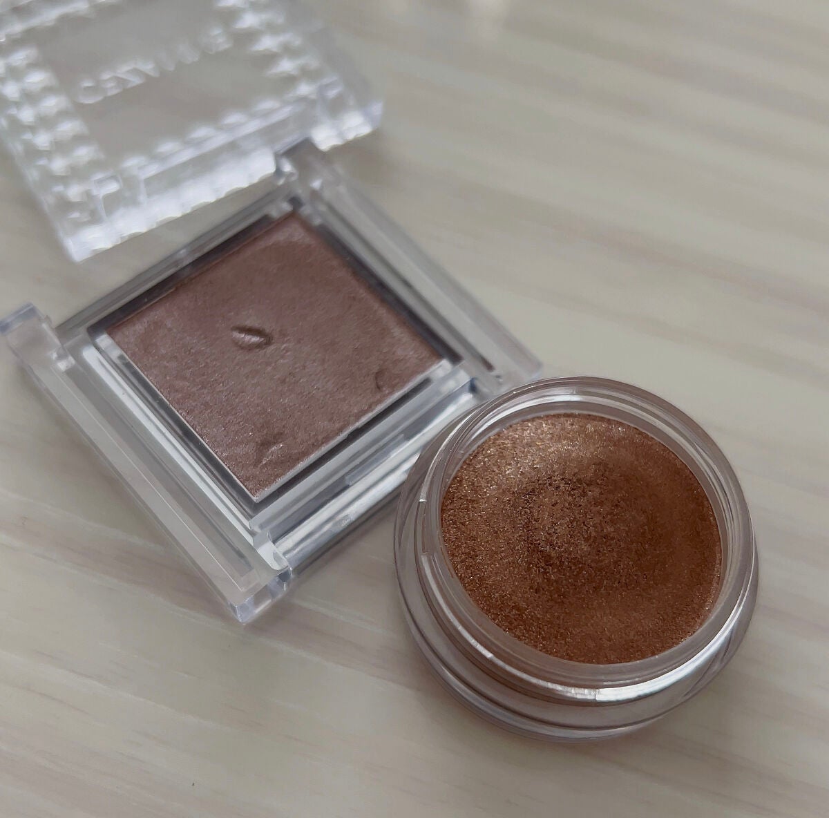 シングルカラーアイシャドウ/CEZANNE/単色アイシャドウを使ったクチコミ(2枚目)