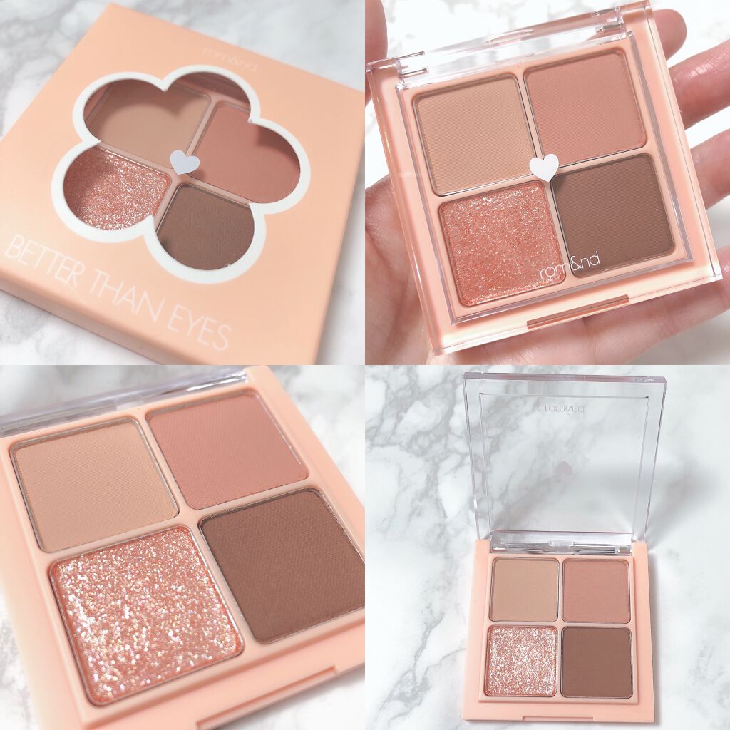 ベターザンアイズ/rom&nd/アイシャドウパレットを使ったクチコミ（2枚目）