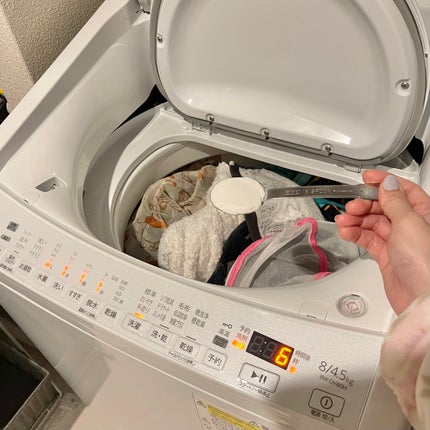 りぃさんのコスメ日記💄 on LIPS 「やさしくふっくら♪植物由来の粉末洗剤♡Vドラッグオリジナルブラ..」(3枚目)