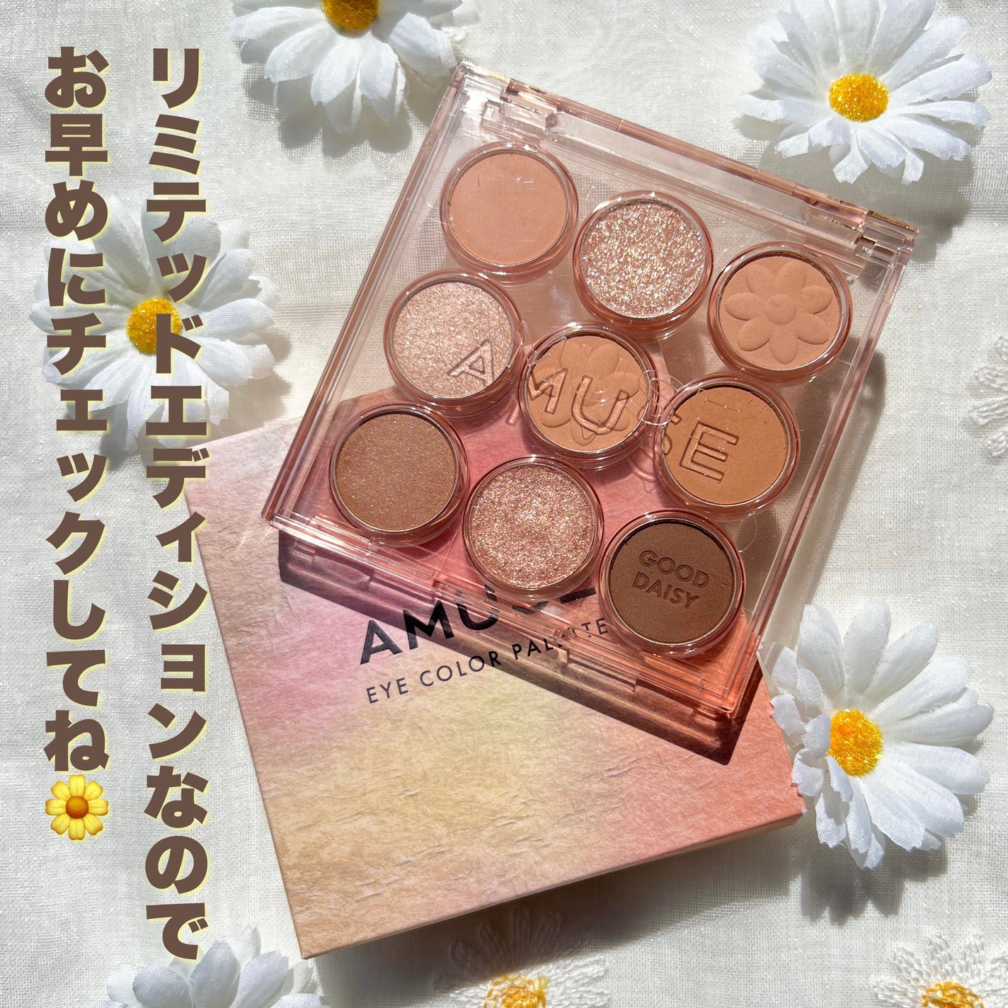 アイカラーパレット/AMUSE/アイシャドウパレットを使ったクチコミ(6枚目)