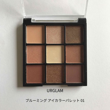 UR GLAM BLOOMING EYE COLOR PALETTE/U R GLAM/アイシャドウパレットを使ったクチコミ(1枚目)
