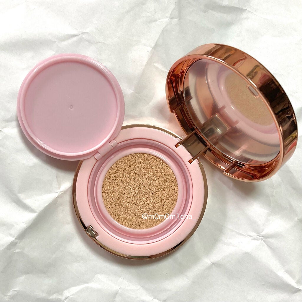 ピンクティーツリーカバークッション/APLIN/クッションファンデーションを使ったクチコミ(4枚目)