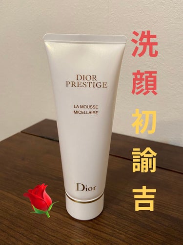 プレステージ ラ ムース/Dior/洗顔フォームを使ったクチコミ（1枚目）