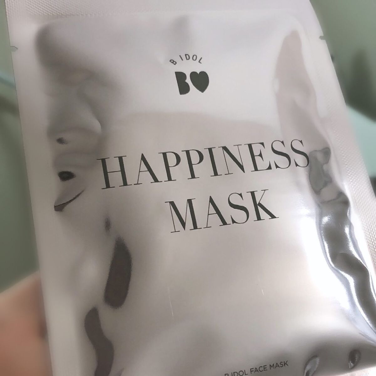 ルーティンマスク(ハピネスマスク)/b idol/シートマスク・パックを使ったクチコミ(2枚目)