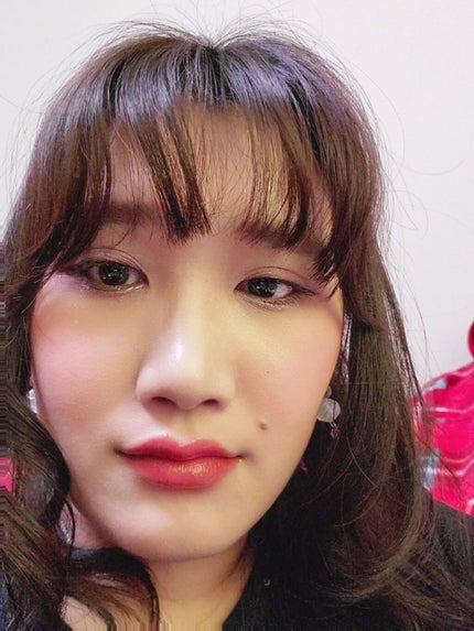 ラスティンググロスリップ/CEZANNE/口紅を使ったクチコミ(4枚目)