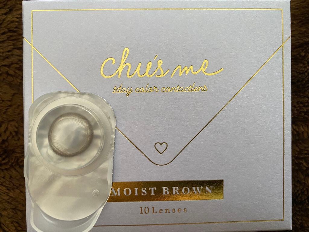 Chu's me 1day/Chu's me/ワンデー(1DAY)カラコンを使ったクチコミ(6枚目)