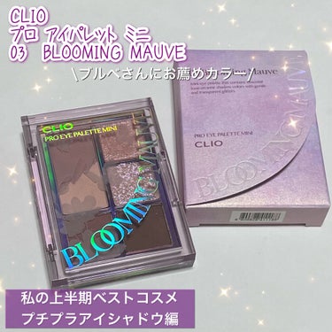 プロ アイパレット ミニ/CLIO/パウダーアイシャドウを使ったクチコミ（1枚目）