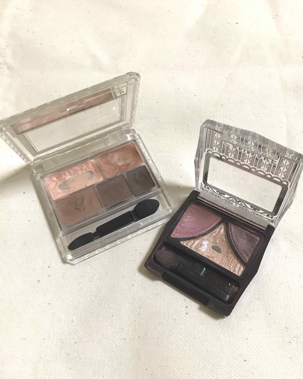 ジューシーピュアアイズ/キャンメイク/アイシャドウパレットを使ったクチコミ(1枚目)