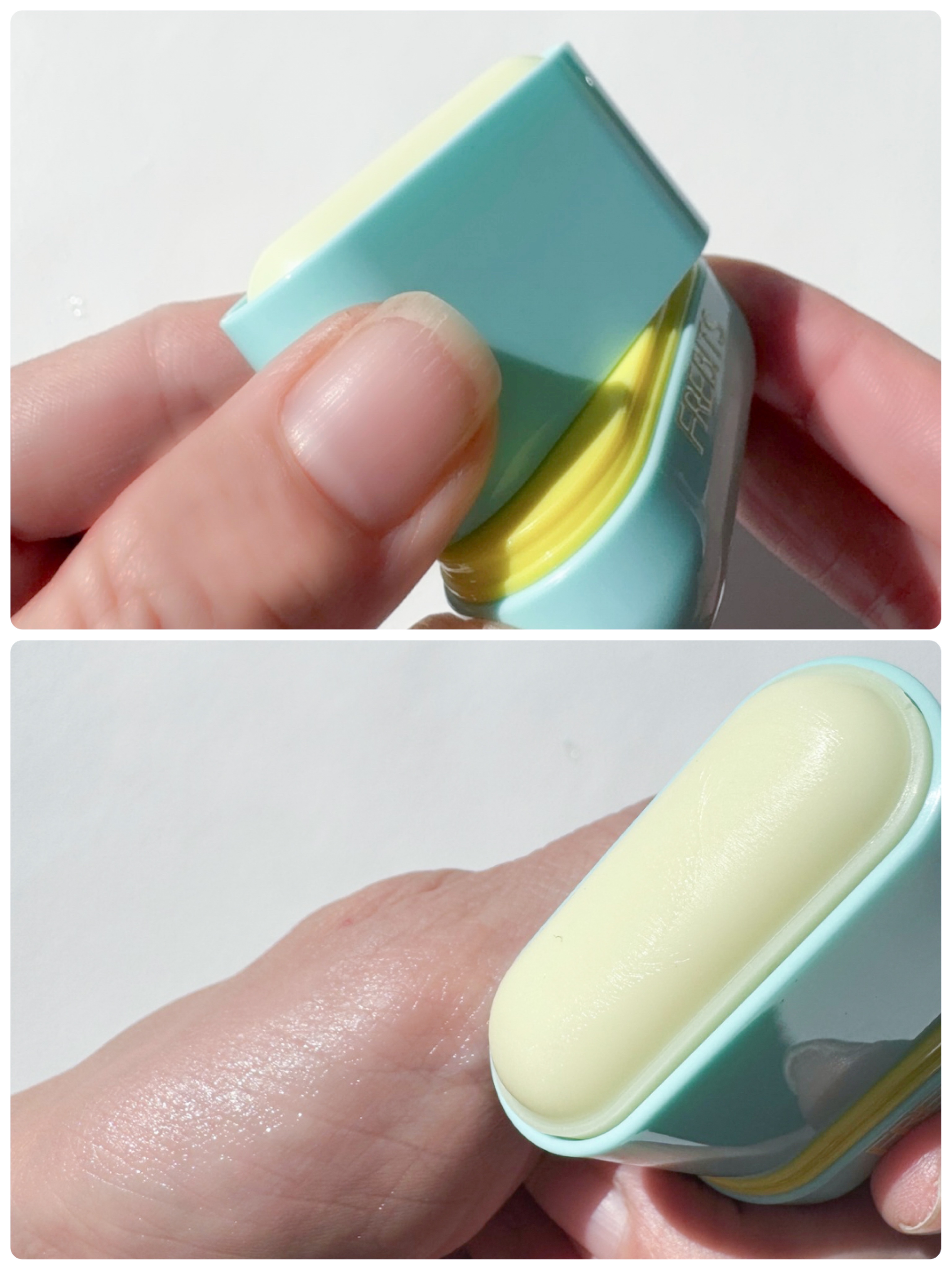Air fit Sunstick/frebits/日焼け止めスティックを使ったクチコミ（2枚目）