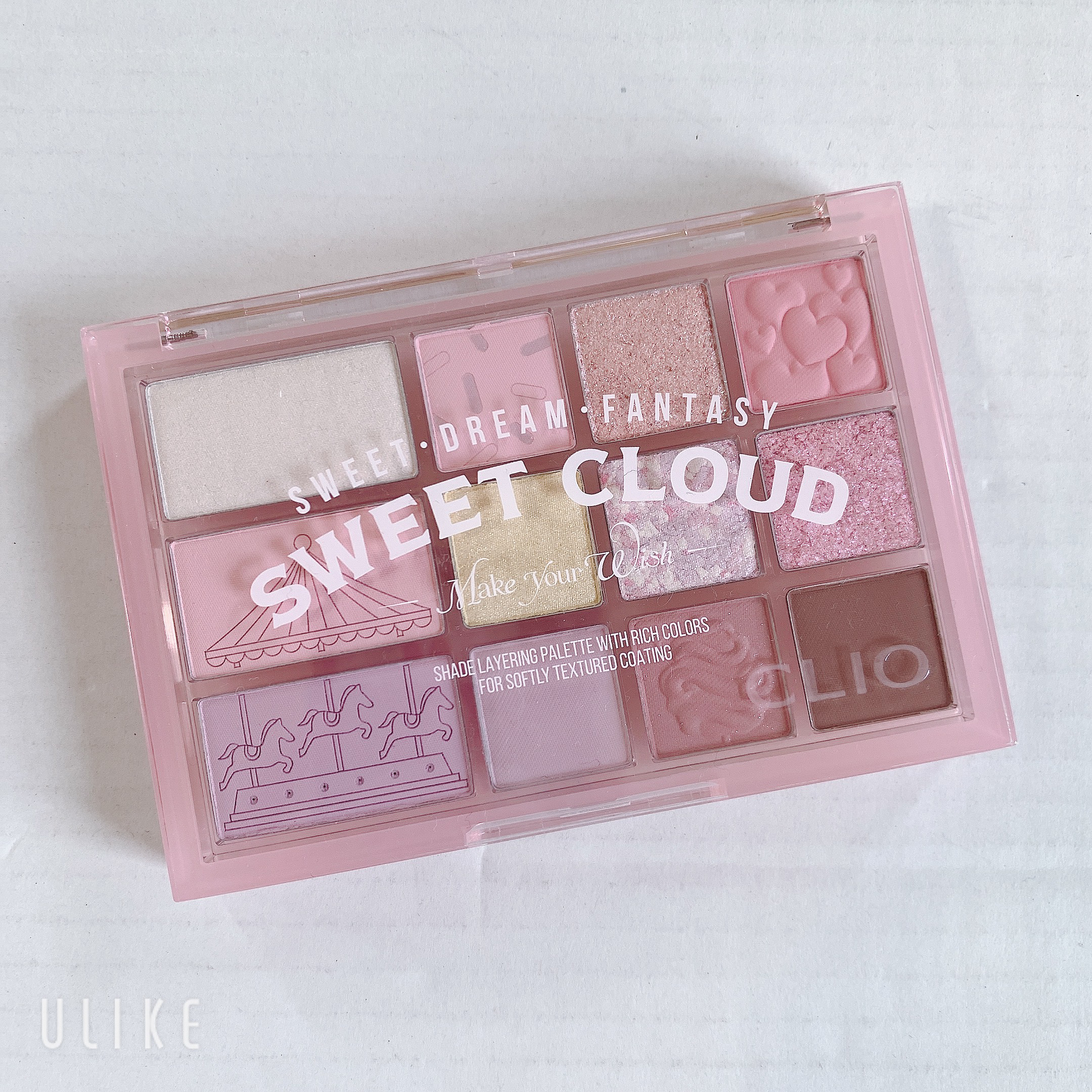 シェード アンド シャドウ パレット/CLIO/アイシャドウパレットを使ったクチコミ（2枚目）