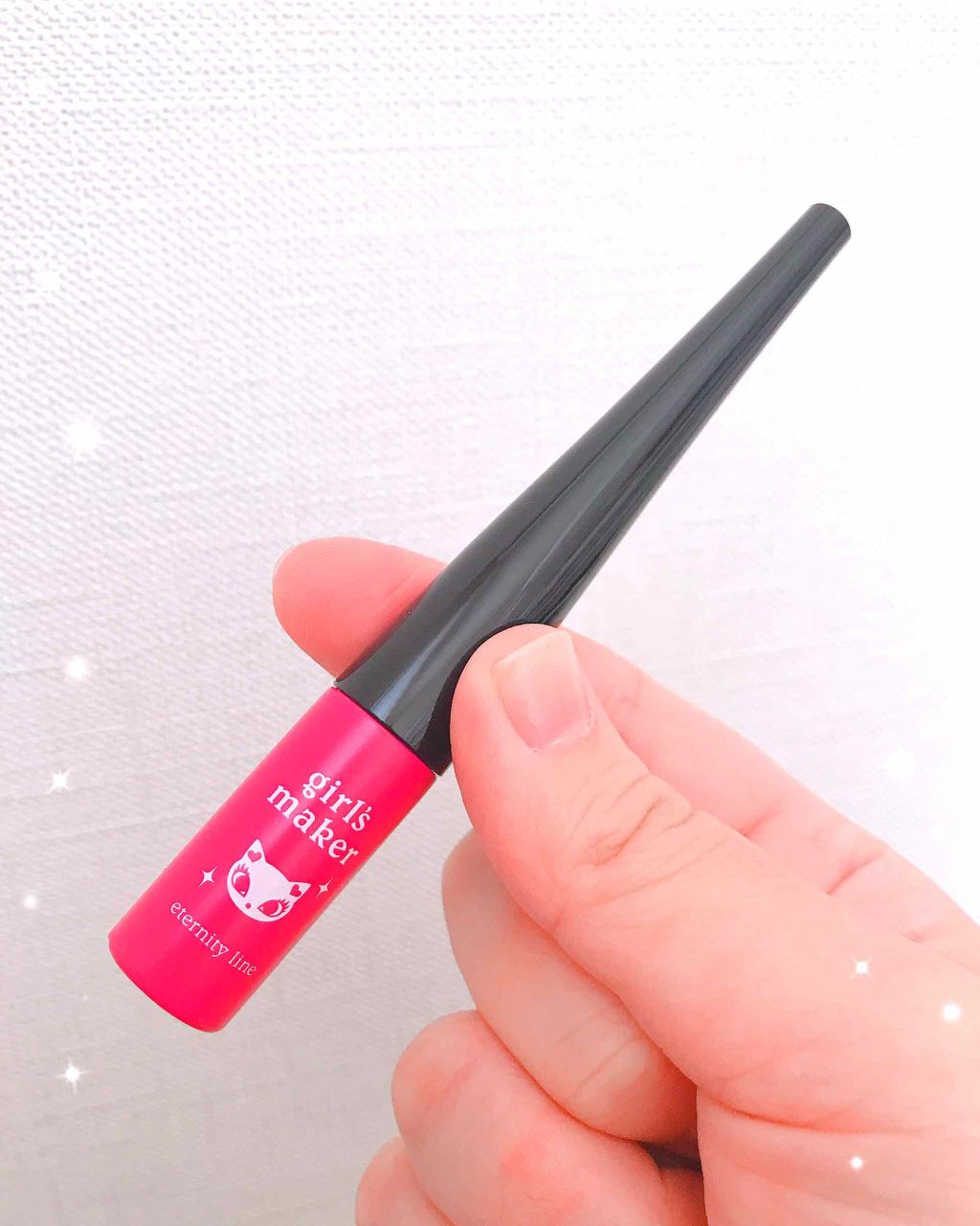 ガールズメーカー エタニティラインα/Girl's Maker/二重まぶた用アイテムを使ったクチコミ(2枚目)