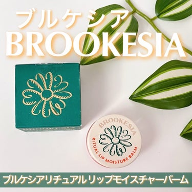 リチュアルリップモイスチャーバーム/BROOKESIA/フェイスバームを使ったクチコミ（1枚目）