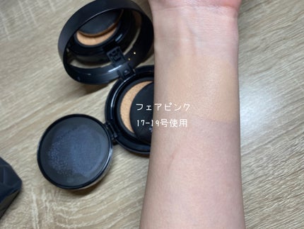 ジョンセンムル エッセンシャル スキン ヌーダー クッション Fair pink/JUNG SAEM MOOL/クッションファンデーションを使ったクチコミ(3枚目)